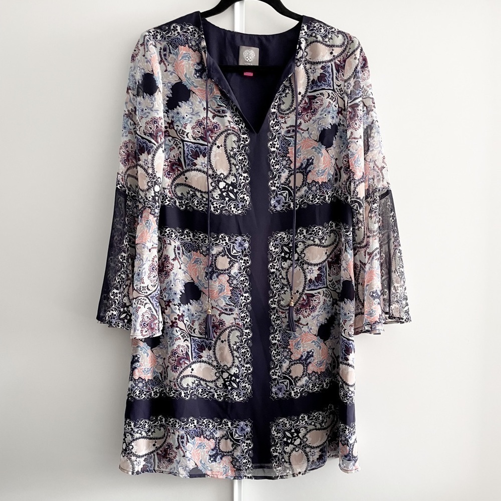 VINCE Camuto Paisley Dress